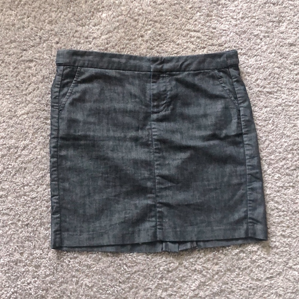 Gap chambray skirt, size 8